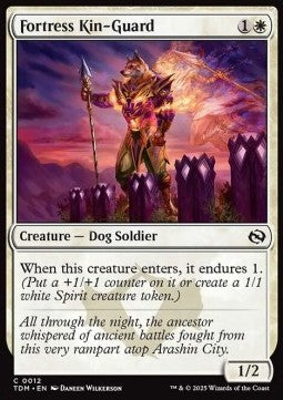 Fortress Kin-Guard⁣ - Tarkir: Dragonstorm⁣ (Common)⁣ [12]