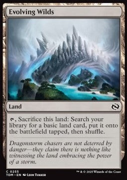 Evolving Wilds⁣ - Tarkir: Dragonstorm⁣ (Common)⁣ [255]