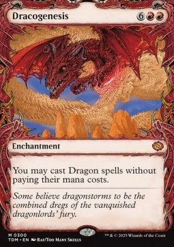 Dracogenesis (V.1)⁣ - Tarkir: Dragonstorm: Extras⁣ (Mythic)⁣ [300]