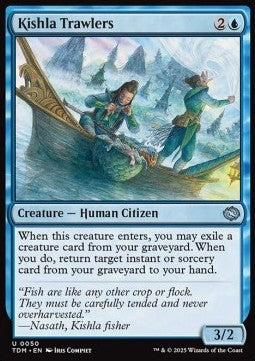 Kishla Trawlers⁣ - Tarkir: Dragonstorm⁣ (Uncommon)⁣ [50]