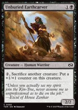 Unburied Earthcarver⁣ - Tarkir: Dragonstorm⁣ (Common)⁣ [95]