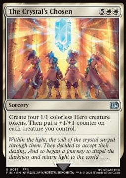 The Crystal's Chosen⁣ - Magic: The Gathering - FINAL FANTASY⁣ (Uncommon)⁣ [14]