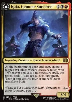 Kuja, Genome Sorcerer // Trance Kuja, Fate Defied⁣ - Magic: The Gathering - FINAL FANTASY⁣ (Rare)⁣ [232]