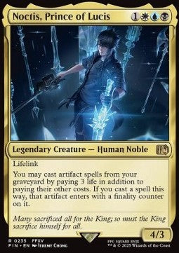 Noctis, Prince of Lucis⁣ - Magic: The Gathering - FINAL FANTASY⁣ (Rare)⁣ [235]