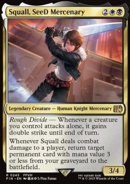 Squall, SeeD Mercenary⁣ - Magic: The Gathering - FINAL FANTASY⁣ (Rare)⁣ [243]