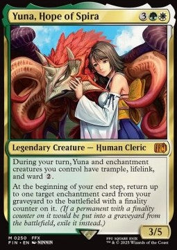 Yuna, Hope of Spira - Magic: The Gathering - FINAL FANTASY (Mythic) [FIN-250]