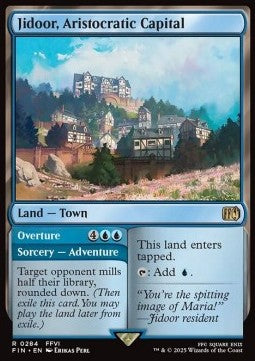 Jidoor, Aristocratic Capital // Overture⁣ - Magic: The Gathering - FINAL FANTASY⁣ (Rare)⁣ [284]