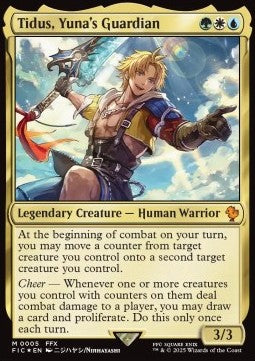 Tidus, Yuna's Guardian⁣ - Commander: Magic: The Gathering - FINAL FANTASY⁣ (Mythic)⁣ [5]