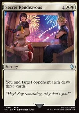 Secret Rendezvous (V.1)⁣ - Commander: Magic: The Gathering - FINAL FANTASY: Extras⁣ (Uncommon)⁣ [217]