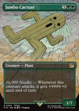 Jumbo Cactuar⁣ - Magic: The Gathering - FINAL FANTASY: Extras⁣ (Rare)⁣ [343]
