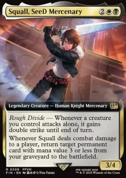 Squall, SeeD Mercenary (V.2)⁣ - Magic: The Gathering - FINAL FANTASY: Extras⁣ (Rare)⁣ [509]