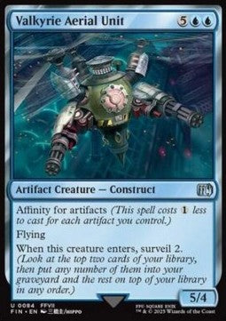 Valkyrie Aerial Unit⁣ - Magic: The Gathering - FINAL FANTASY⁣ (Uncommon)⁣ [84]