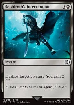 Sephiroth's Intervention⁣ - Magic: The Gathering - FINAL FANTASY⁣ (Common)⁣ [116]