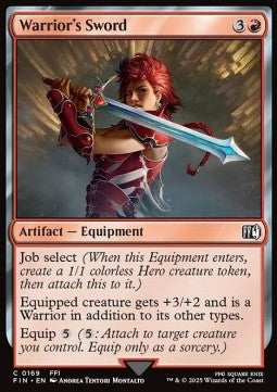 Warrior's Sword⁣ - Magic: The Gathering - FINAL FANTASY⁣ (Common)⁣ [169]