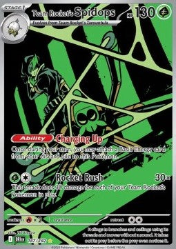 Team Rocket's Spidops⁣ - Destined Rivals⁣ (Illustration Rare)⁣ [187]