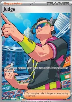 Judge⁣ - Destined Rivals⁣ (Ultra Rare)⁣ [222]