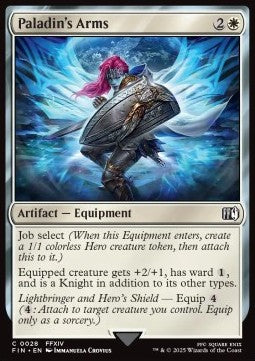 Paladin's Arms⁣ - Magic: The Gathering - FINAL FANTASY⁣ (Common)⁣ [28]