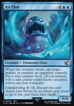 Ice Flan⁣ - Magic: The Gathering - FINAL FANTASY⁣ (Common)⁣ [55]