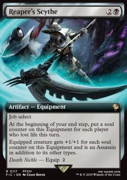 Reaper's Scythe⁣ - Commander: Magic: The Gathering - FINAL FANTASY: Extras⁣ (Rare)⁣ [117]