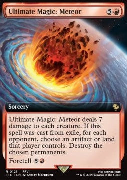 Ultimate Magic: Meteor⁣ - Commander: Magic: The Gathering - FINAL FANTASY: Extras⁣ (Rare)⁣ [121]