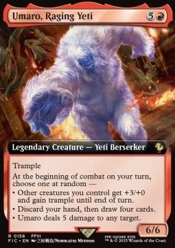Umaro, Raging Yeti⁣ - Commander: Magic: The Gathering - FINAL FANTASY: Extras⁣ (Rare)⁣ [156]