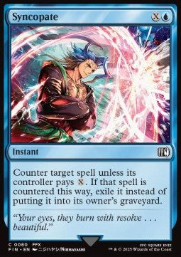 Syncopate⁣ - Magic: The Gathering - FINAL FANTASY⁣ (Common)⁣ [80]