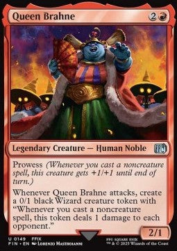 Queen Brahne⁣ - Magic: The Gathering - FINAL FANTASY⁣ (Uncommon)⁣ [149]