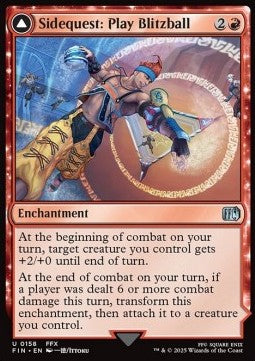 Sidequest: Play Blitzball // World Champion, Celestial Weapon⁣ - Magic: The Gathering - FINAL FANTASY⁣ (Uncommon)⁣ [158]