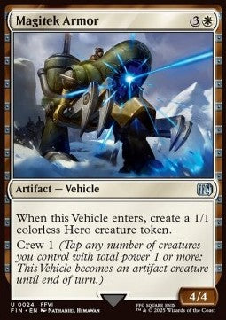 Magitek Armor⁣ - Magic: The Gathering - FINAL FANTASY⁣ (Uncommon)⁣ [24]