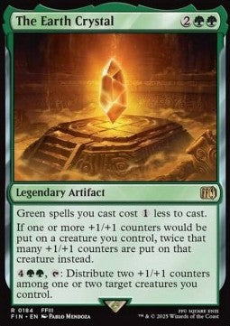 The Earth Crystal⁣ - Magic: The Gathering - FINAL FANTASY⁣ (Rare)⁣ [184]
