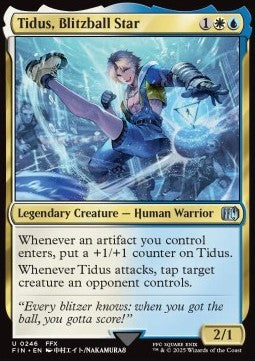 Tidus, Blitzball Star⁣ - Magic: The Gathering - FINAL FANTASY⁣ (Uncommon)⁣ [246]
