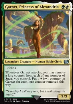 Garnet, Princess of Alexandria⁣ - Magic: The Gathering - FINAL FANTASY⁣ (Uncommon)⁣ [222]