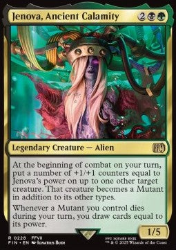 Jenova, Ancient Calamity⁣ - Magic: The Gathering - FINAL FANTASY⁣ (Rare)⁣ [228]