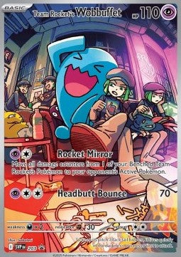 Team Rocket's Wobbuffet⁣ - SV Black Star Promos⁣ (Promo)⁣ [203]