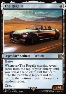 The Regalia⁣ - Magic: The Gathering - FINAL FANTASY⁣ (Rare)⁣ [267]