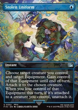 Stolen Uniform⁣ - Magic: The Gathering - FINAL FANTASY: Extras⁣ (Uncommon)⁣ [332]