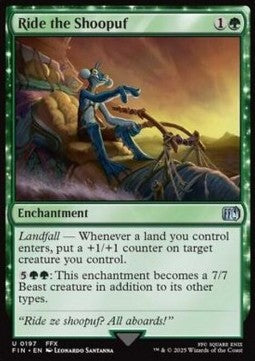 Ride the Shoopuf⁣ - Magic: The Gathering - FINAL FANTASY⁣ (Uncommon)⁣ [197]