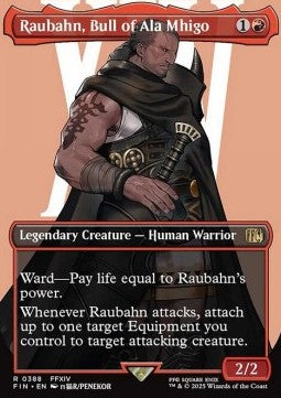 Raubahn, Bull of Ala Mhigo (V.1)⁣ - Magic: The Gathering - FINAL FANTASY: Extras⁣ (Rare)⁣ [388]