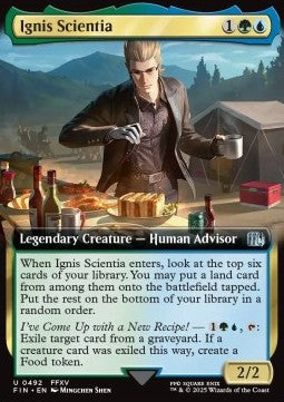 Ignis Scientia⁣ - Magic: The Gathering - FINAL FANTASY: Extras⁣ (Uncommon)⁣ [492]