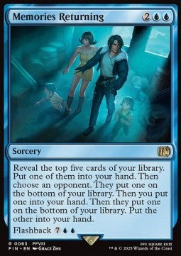 Memories Returning⁣ - Magic: The Gathering - FINAL FANTASY⁣ (Rare)⁣ [63]