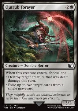 Qutrub Forayer⁣ - Magic: The Gathering - FINAL FANTASY⁣ (Common)⁣ [112]