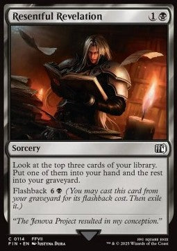 Resentful Revelation⁣ - Magic: The Gathering - FINAL FANTASY⁣ (Common)⁣ [114]