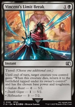 Vincent's Limit Break⁣ - Magic: The Gathering - FINAL FANTASY⁣ (Common)⁣ [126]