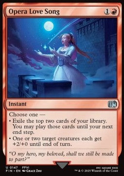 Opera Love Song⁣ - Magic: The Gathering - FINAL FANTASY⁣ (Uncommon)⁣ [147]