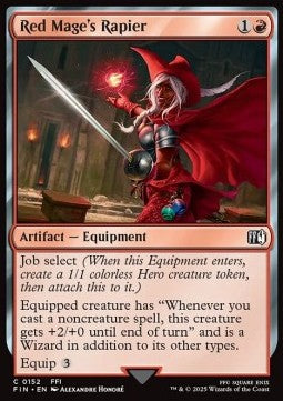 Red Mage's Rapier⁣ - Magic: The Gathering - FINAL FANTASY⁣ (Common)⁣ [152]