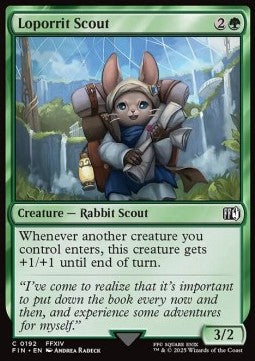 Loporrit Scout⁣ - Magic: The Gathering - FINAL FANTASY⁣ (Common)⁣ [192]