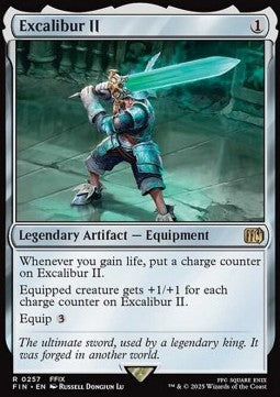 Excalibur II⁣ - Magic: The Gathering - FINAL FANTASY⁣ (Rare)⁣ [257]