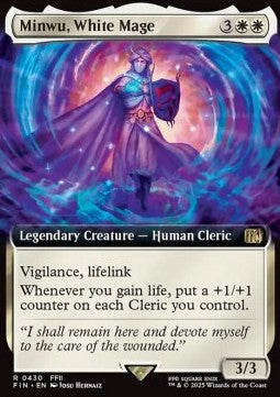 Minwu, White Mage⁣ - Magic: The Gathering - FINAL FANTASY: Extras⁣ (Rare)⁣ [430]