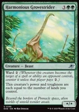 Harmonious Grovestrider⁣ - Edge of Eternities⁣ (Uncommon)⁣ [189]