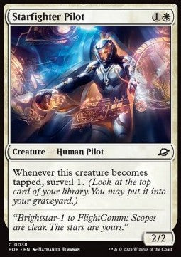 Starfighter Pilot⁣ - Edge of Eternities⁣ (Common)⁣ [38]